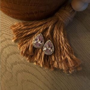 Elegant Clip-On Teardrop Earrings